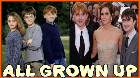 Harry Potter Tribute All Grown Up Now And Then Youtube