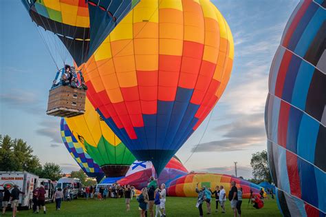 In photos: Annual festival’s balloons float over Lewiston on Sunday morning