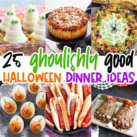 25 Ghoulishly Good Halloween Dinner Ideas ⋆ Real Housemoms