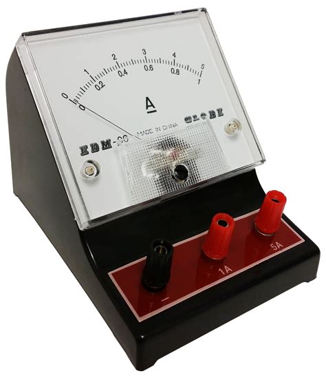 Analog Ammeter 0a To 1a 0a To 5a Dc Case Of 40 By Go Science Crazy