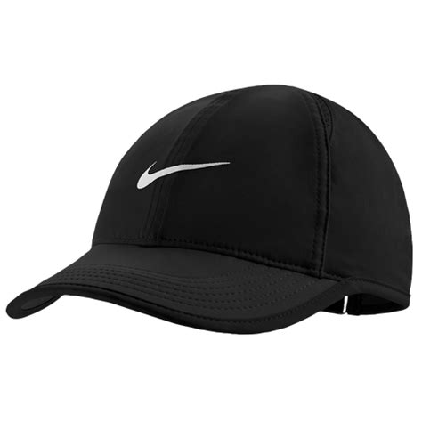 Nike Dri Fit Featherlight Cap Womens Running Accessories Black