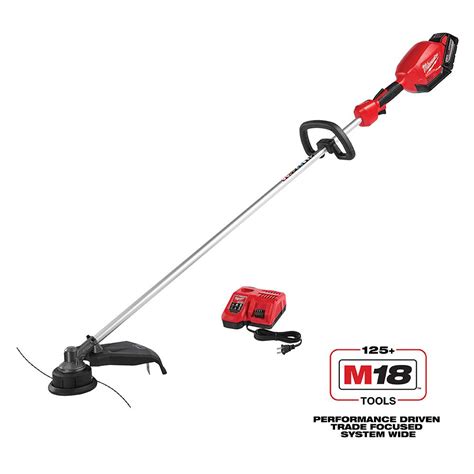 Milwaukee M FUEL Volt Lithium Ion Brushless Cordless String Trimmer Kit HD The