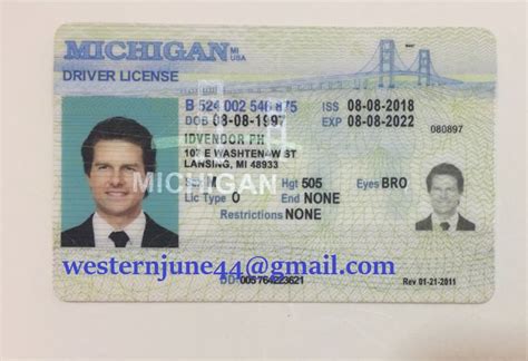 Order A Michigan Fake Driver License Fake Id Drivers License