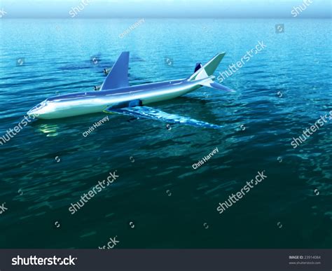 Plane Crash In Water Stock Photo 23914084 Shutterstock