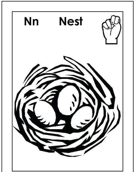 Sign Language Coloring Pages At Free