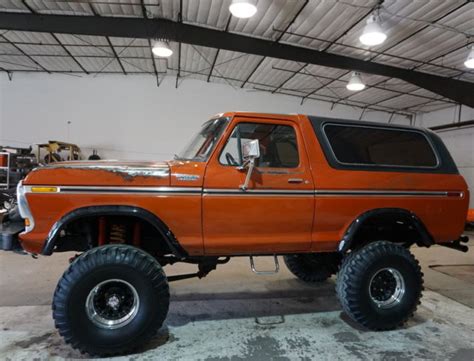 Rare 1978 Ford Bronco Custom Package 4x4 Original Paint Survivor