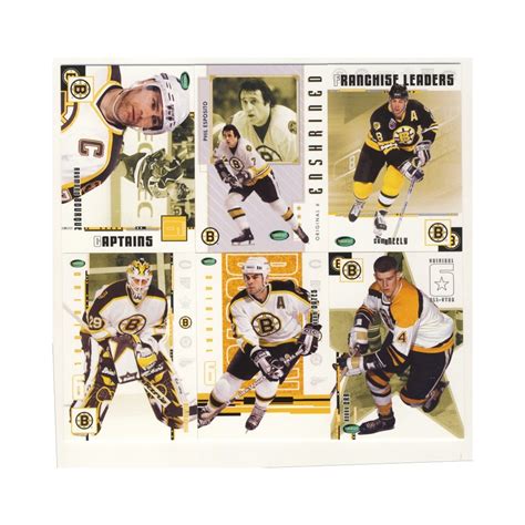 2003 04 Parkhurst Original Six Hockey Boston Bruins 100 Card Set