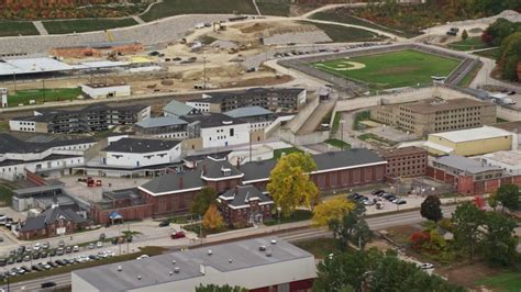 Orbiting The New Hampshire State Prison Autumn Concord New Hampshire