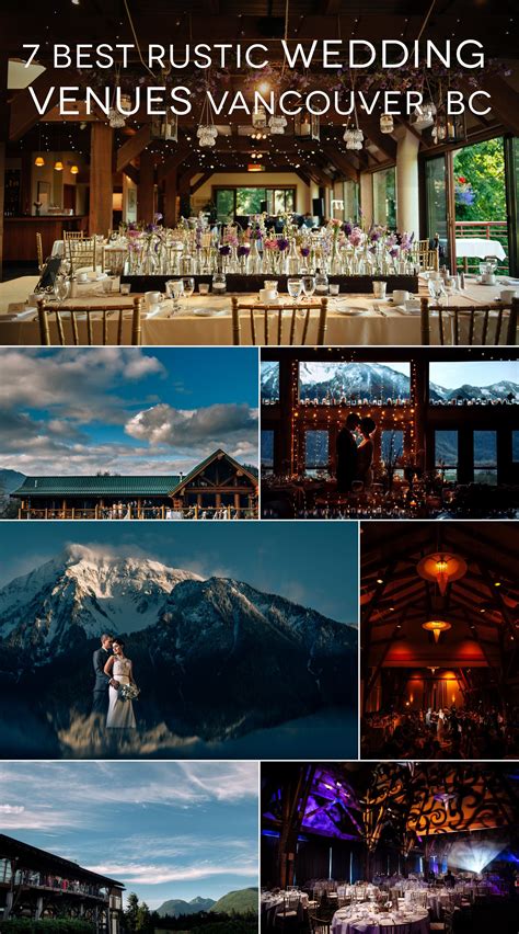 Best Rustic Wedding Venues Around Vancouver Rustic Wedding Venues