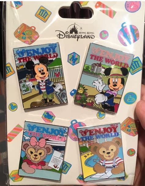 Hong Kong Disneyland Postcard Pins Disney Pins Blog