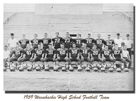 1959 Football Team