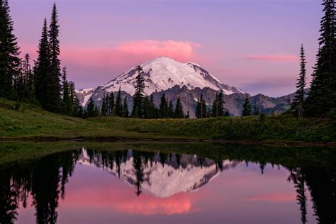 Download Mount Rainier Wallpaper And Background Image By Samuelh74