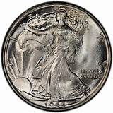 Silver Value Walking Liberty Half Dollar Images
