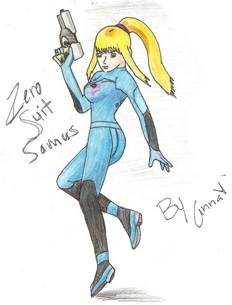 Zero Suit Samus By Manami1572