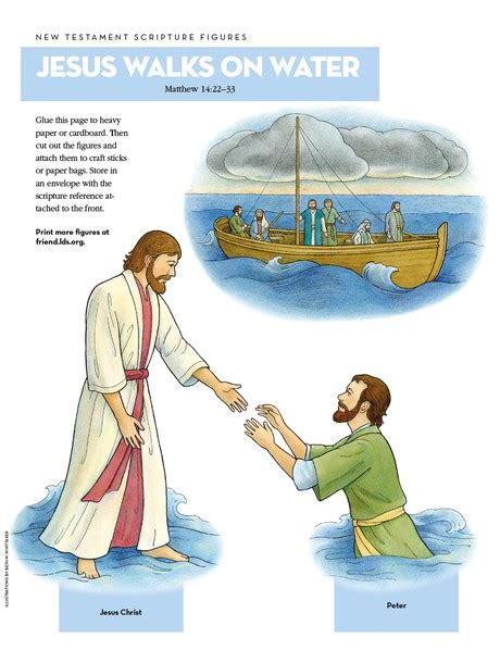 Jesus Walks On Water Friend