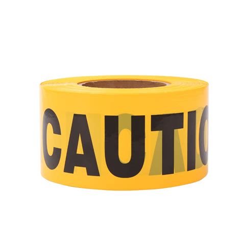 Buy Topsoon Yellow Caution Tape Roll 3 Inch By 1000 Feet Non Adhesive