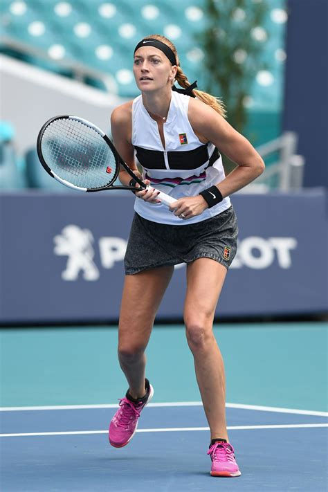 V rámci okruhu itf zvítězila na sedmi singlových událostech. Petra Kvitova - Miami Open Tennis Tournament 03/21/2019 ...