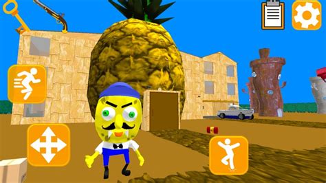 Hello Sponge Neighbor Escape 3d Android Ios Game Youtube