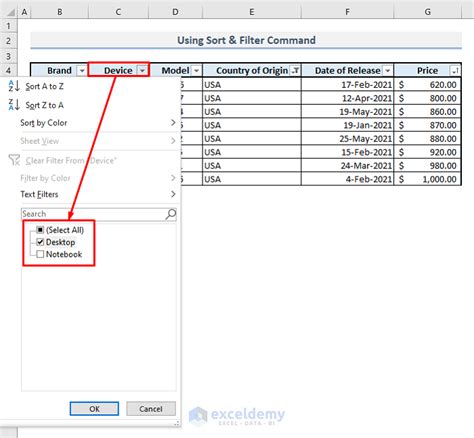 How To Filter Multiple Rows In Excel 11 Suitable Approaches Exceldemy