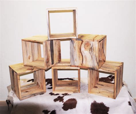 Le cube de rangement, une variante originale de votre étagère! CUBE de Rangement Modulable - seul ou en nombre, il est ...