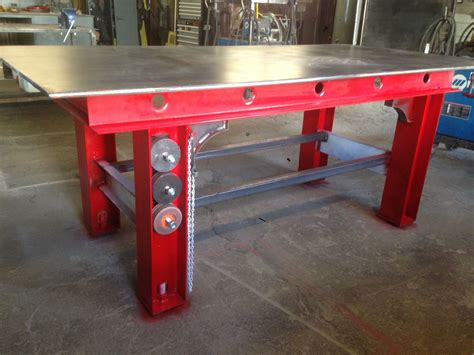 Pin by Jorge Martinez on Welding | Welding table, Metal work table