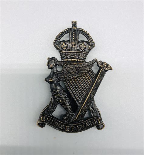 Royal Irish Rifles Cap Badge I Ww1 British Cap Badges And Insignia