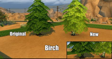 Sims 4 Realistic Trees Cc