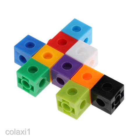 Mua 100pcs 10 Colors Multilink Linking Cubes Math Manipulative