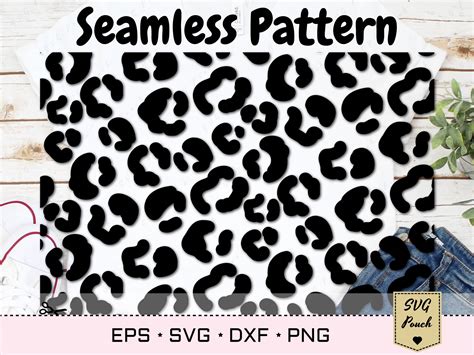 Leopard Seamless Pattern Svg 540342 Cut Files Design Bundles