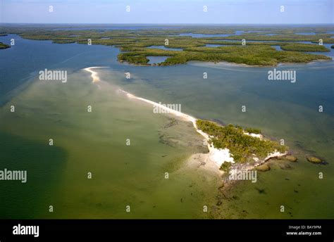 Aerial View Of Ten Thousand Islands National Wildlife Refuge Florida
