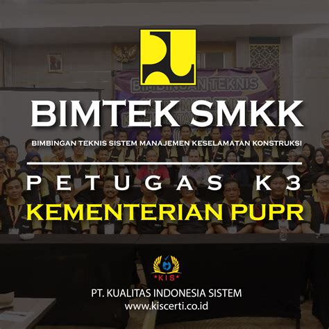 Petugas K3 Konstruksi Pt Kualitas Indonesia Sistem Kis