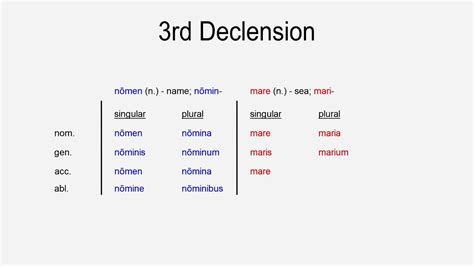 Oxford Latin Course Ch 5 3rd Declension Youtube