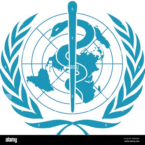 United Nations World Health Organization Logo Who Logo Sign Stock