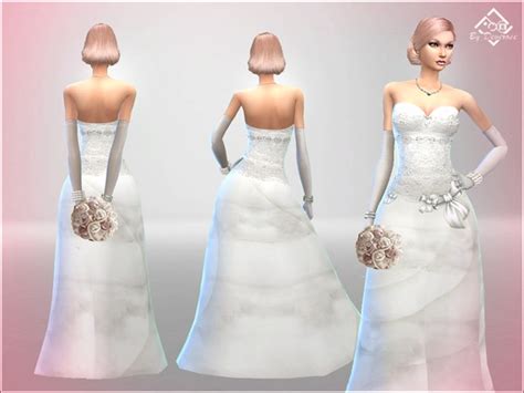 Wedding Dream Dress By Devirose At Tsr Sims 4 Updates