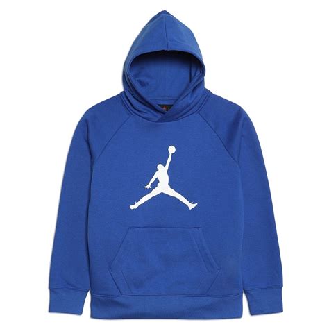 Jordan Kids Jumpman Logo Pullover Hoodie Hypertroyal