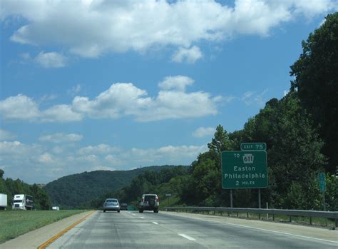 Interstate 78 East Aaroads Pennsylvania