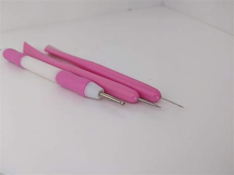 Embossing Stylus Doubled Ended And Piercingscoring Tool Set Etsy