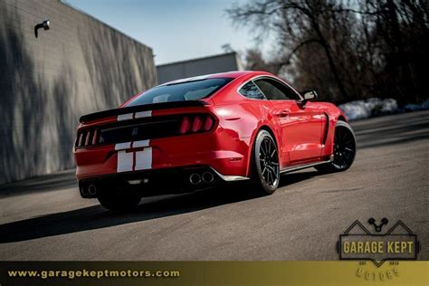 2016 Ford Mustang Shelby Gt350 Race Red Coupe 52l V8 2421 Miles Used