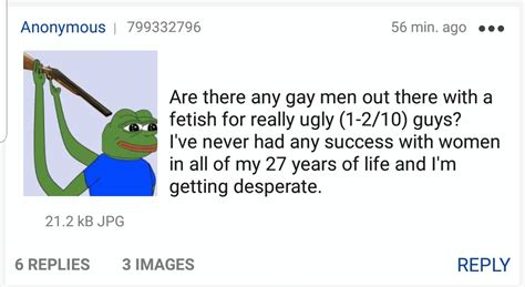 Anon Gives Up On Women R 4chan