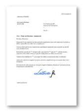 Modèle et exemple de lettre de motivation  Directeur commercial