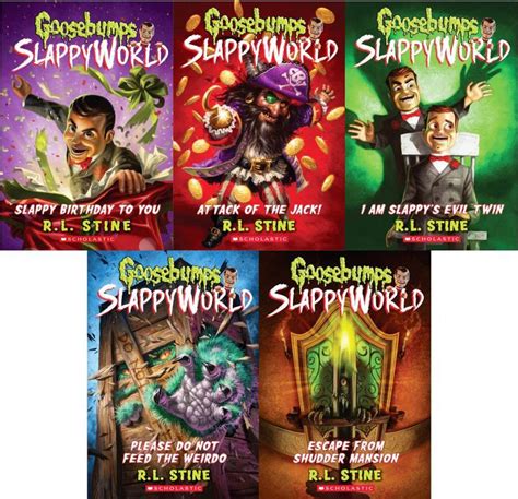 Goosebumps Slappyworld Series By Rl Stine Collection Set Of Paperback
