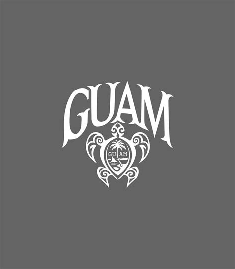 Guam Seal Tribal Turtle Guam S Chamorro Digital Art By Paartq Bella