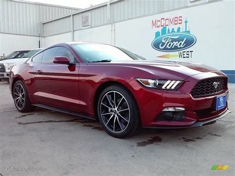 2016 Ruby Red Metallic Ford Mustang Ecoboost Coupe 108972086 Photo 13