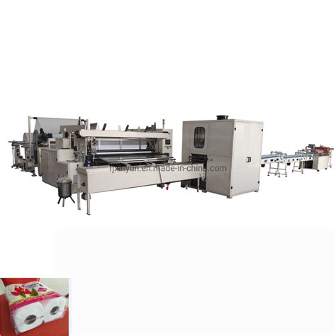 High Speed Automatic Kitchen Towel Paper Rewinding Machine Production Line China Kitchen Towel