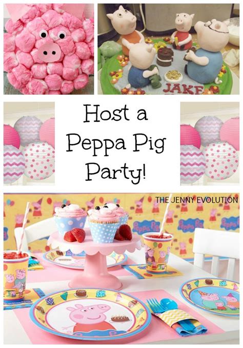 Peppa Pig Party Ideas The Jenny Evolution Peppa Pig Birthday