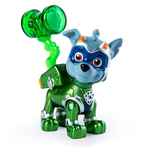 Paw Patrol Hero Pup Mighty Pups Super Paws Rocky