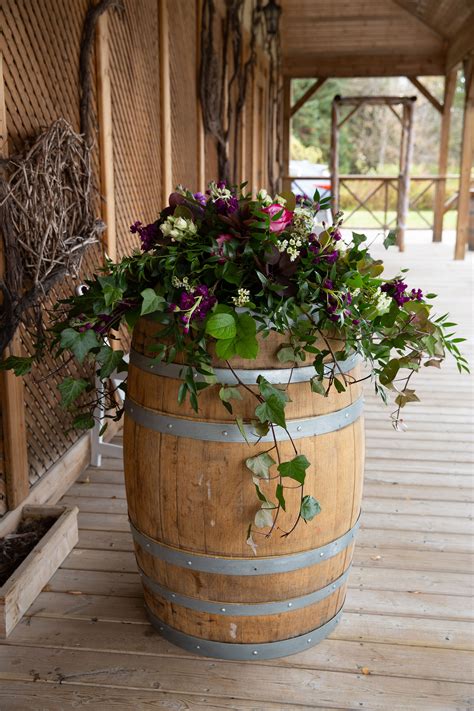 Wine Barrel Garden Ideas Photos