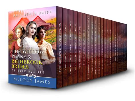 The Willow Peaks And Richbrook Brides 21 Book Box Set By Melody James