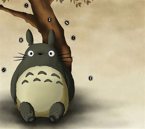 Totoro Anime Studio Ghibli My Neighbor Totoro Tree HD Wallpaper Peakpx