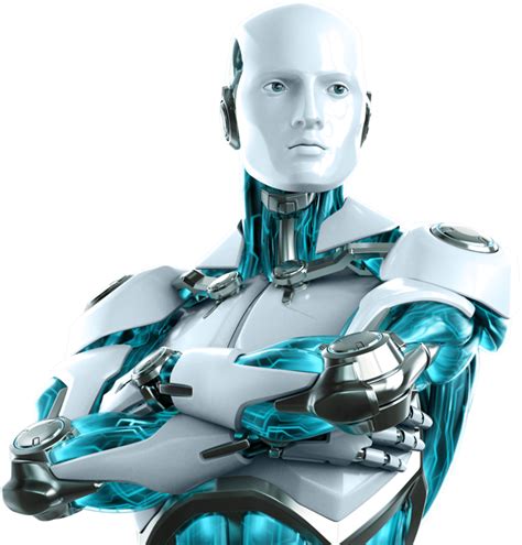 Download Nod32 Malware Eset Robot Antivirus File Android Hq Png Image